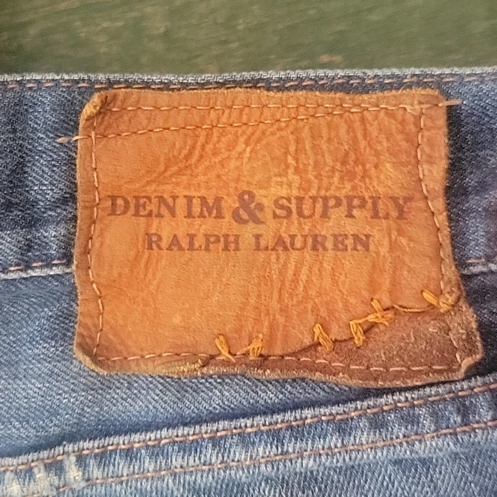 Ralph Lauren Denim & Supply Patchwork Slim Jean